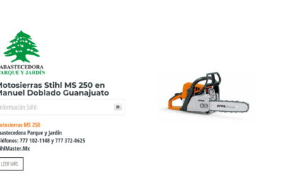 Motosierras Stihl MS 250 en Manuel Doblado Guanajuato
