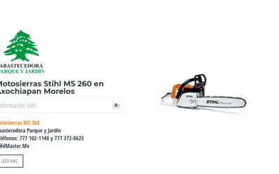 Motosierras Stihl MS 260 en Axochiapan Morelos