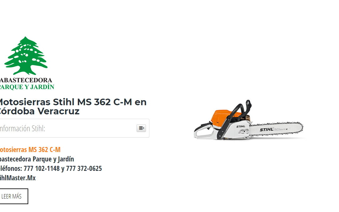 Motosierras Stihl MS 362 C-M en Córdoba Veracruz