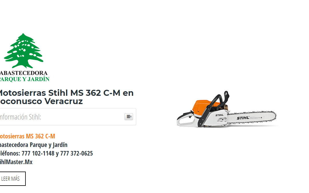 Motosierras Stihl MS 362 C-M en Soconusco Veracruz