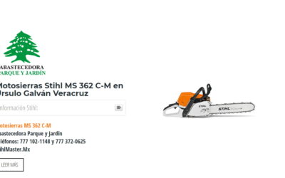 Motosierras Stihl MS 362 C-M en Ursulo Galván Veracruz