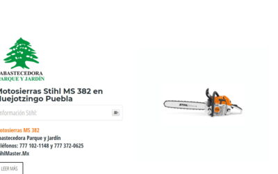 Motosierras Stihl MS 382 en Huejotzingo Puebla