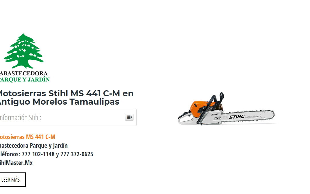 Motosierras Stihl MS 441 C-M en Antiguo Morelos Tamaulipas