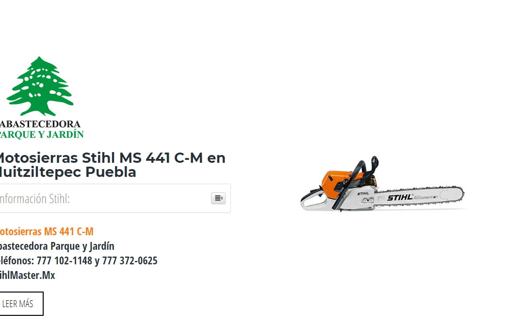 Motosierras Stihl MS 441 C-M en Huitziltepec Puebla