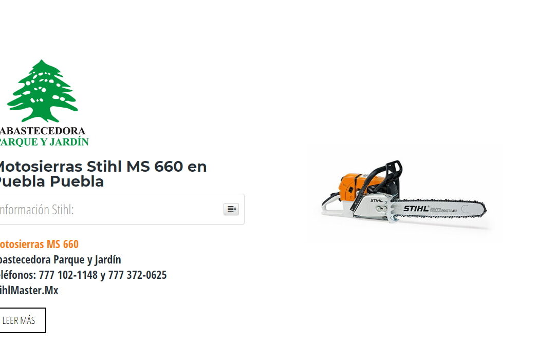 Motosierras Stihl MS 660 en Puebla Puebla