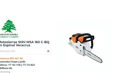 Motosierras Stihl MSA 160 C-BQ en Espinal Veracruz