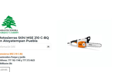 Motosierras Stihl MSE 210 C-BQ en Atoyatempan Puebla
