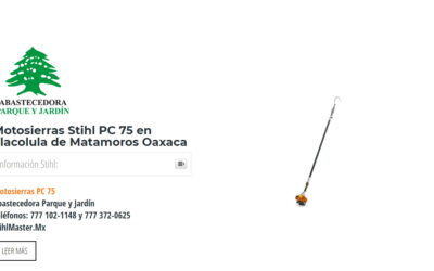 Motosierras Stihl PC 75 en Tlacolula de Matamoros Oaxaca