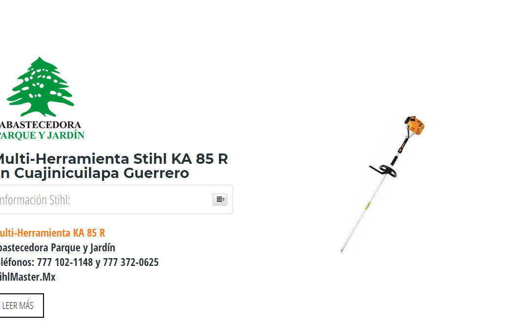 Multi-Herramienta Stihl KA 85 R en Cuajinicuilapa Guerrero