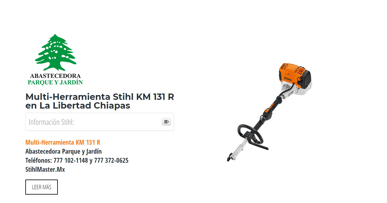 Multi-Herramienta Stihl KM 131 R en La Libertad Chiapas en Stihl Master contamos con más de 56 Multi-Herramienta listas para distribuirse en Chiapas y todo México.