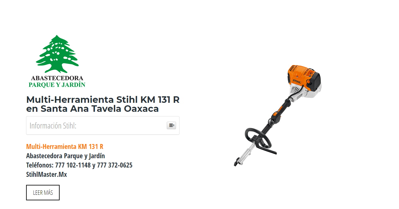 Multi-Herramienta Stihl KM 131 R en Santa Ana Tavela Oaxaca en Stihl Master contamos con más de 60 Multi-Herramienta listas para distribuirse en Oaxaca y todo México.