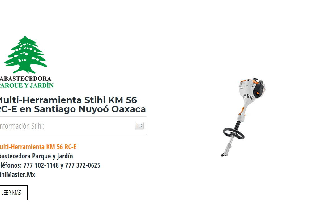 Multi-Herramienta Stihl KM 56 RC-E en Santiago Nuyoó Oaxaca