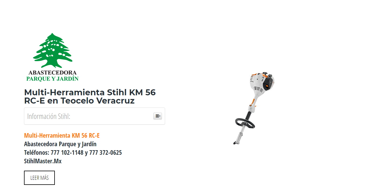 Multi-Herramienta Stihl KM 56 RC-E en Teocelo Veracruz en Stihl Master contamos con más de 55 Multi-Herramienta listas para distribuirse en Veracruz y todo México.