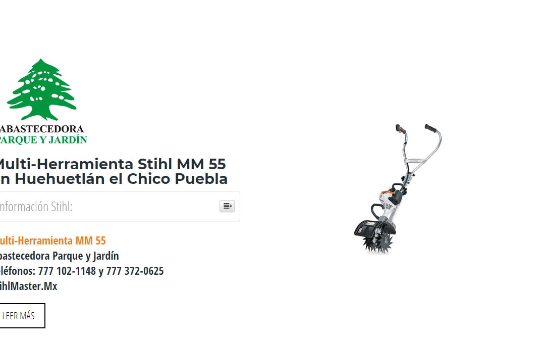 Multi-Herramienta Stihl MM 55 en Huehuetlán el Chico Puebla