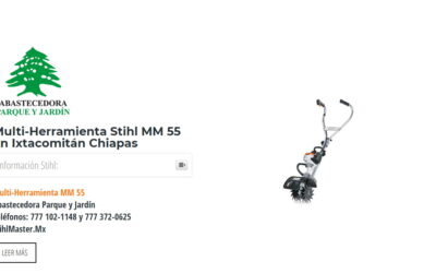 Multi-Herramienta Stihl MM 55 en Ixtacomitán Chiapas