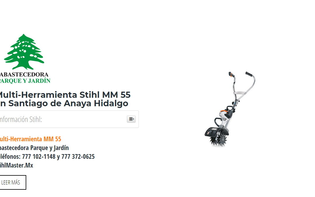 Multi-Herramienta Stihl MM 55 en Santiago de Anaya Hidalgo