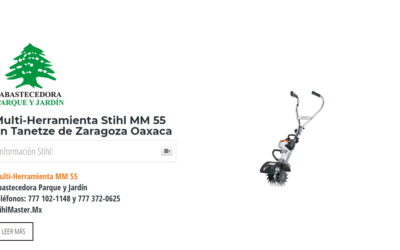 Multi-Herramienta Stihl MM 55 en Tanetze de Zaragoza Oaxaca