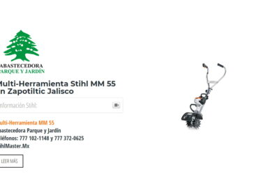 Multi-Herramienta Stihl MM 55 en Zapotiltic Jalisco