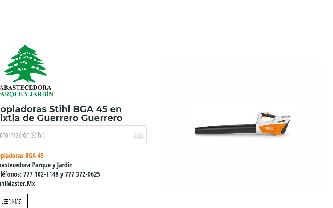 Sopladoras Stihl BGA 45 en Tixtla de Guerrero Guerrero