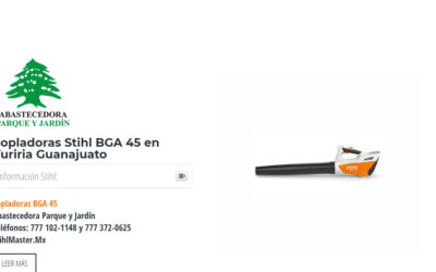 Sopladoras Stihl BGA 45 en Yuriria Guanajuato