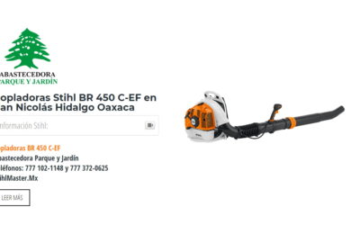 Sopladoras Stihl BR 450 C-EF en San Nicolás Hidalgo Oaxaca