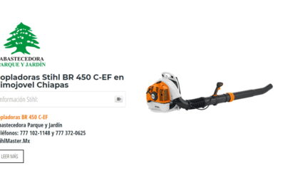 Sopladoras Stihl BR 450 C-EF en Simojovel Chiapas