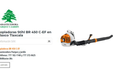 Sopladoras Stihl BR 450 C-EF en Tlaxco Tlaxcala