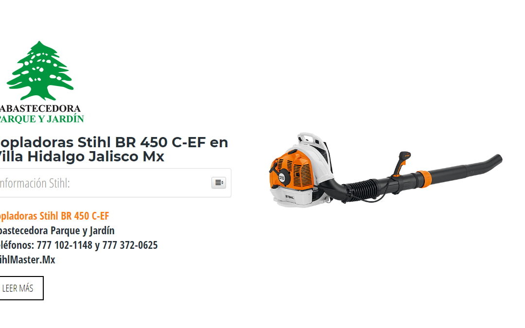 Sopladoras Stihl BR 450 C-EF en Villa Hidalgo Jalisco Mx