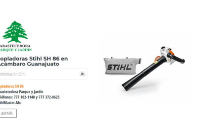 Sopladoras Stihl SH 86 en Acámbaro Guanajuato