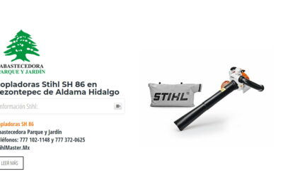 Sopladoras Stihl SH 86 en Tezontepec de Aldama Hidalgo