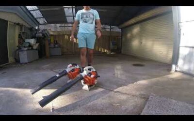 Vlog #79 New Stihl BG86 blower!! Comparison with the BG56
