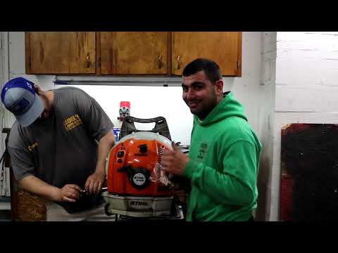 Stihl BR600 Tune up