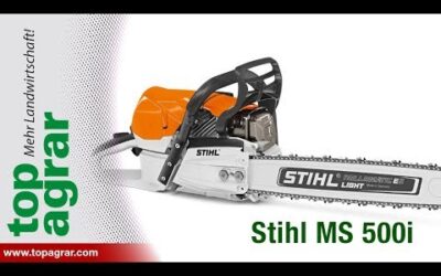 Stihl MS 500i: Schnittige Motorsäge mit Einspritzer