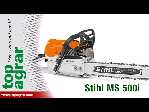 Stihl MS 500i: Schnittige Motorsäge mit Einspritzer