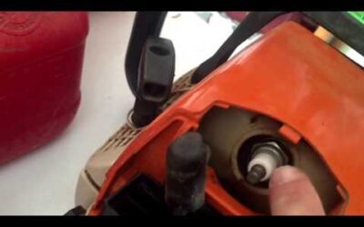 How To Replace Stihl Chainsaw Air and Fuel Filter