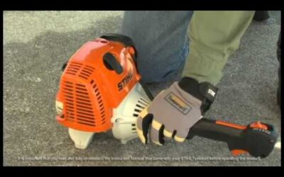 STIHL FC 90- How to Start