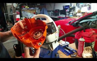 Tune Up Stihl BG56 BG56C Leaf Blower and others with similar setup