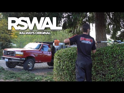 Using The New Stihl HL-KM Adjustable Hedge Trimmer! | RSWAL Ep. 34