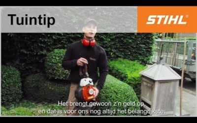 Waarom voor een STIHL tuinmachine kiezen? Tuinaannemer Matthias Ruttiens legt het uit.