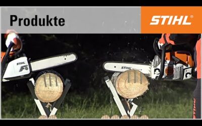 Die STIHL Hartmetall-Sägekette Picco Duro im Härtetest
