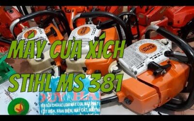 Máy cưa xích Stihl MS 381 hàng đã qua sử dụng XILANH 52MM 72CC LH 0974644973 zalo #91