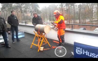 Stihl MS362c (11.3sec) vs Husqvarna 562xp (8.6sec)