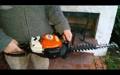 Stihl Heckenschere HS 81 R Benzin Heckenschneider Inspektion