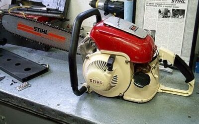 1959 Stihl Contra Chainsaw MINT Condition Overview & Startup