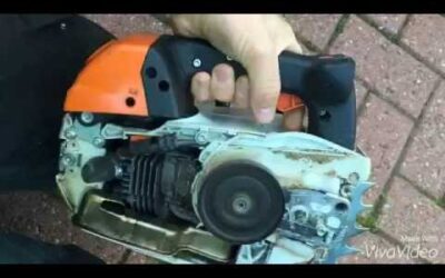 Drilling STIHL Ms 201t Exhaust