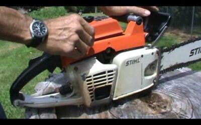 Stihl 041AV  Farm Boss Joins the Ranch