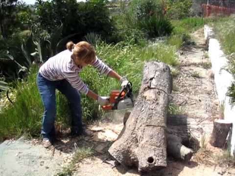 Zhenya Stihl MS250 Big Cut.MOV