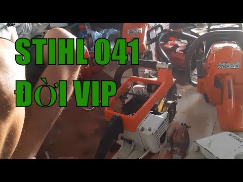MÁY CƯA XÍCH STIHL MS 041AV ĐỜI VIP NHẤT QUÁ XÁ ĐẸP LH 0974644973 ZALO #75