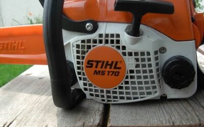 Blog 19 STIHL MS170 Chain Tensioner (Part 1/2)