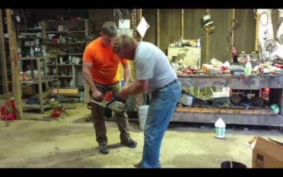 Blog 15 Firing up Stihl 066 rebuild with big bore kit.